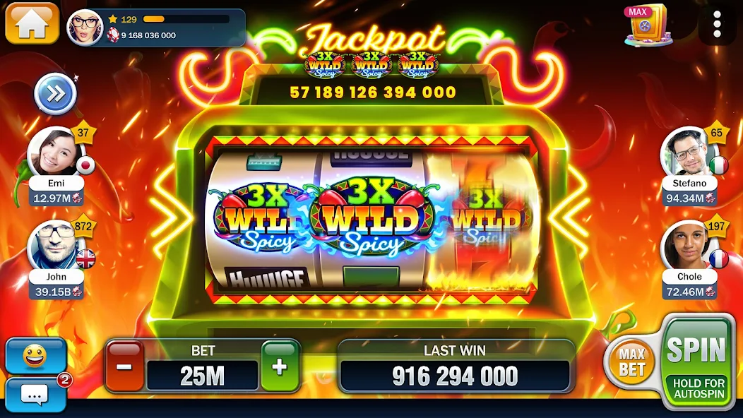 Jackpot progressivo com um grande medidor de prêmio